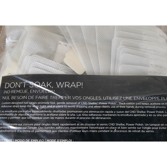 CND Foil Remover Wraps - 250 Count - Picture 4 of 10